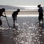 ClammingSilhouette